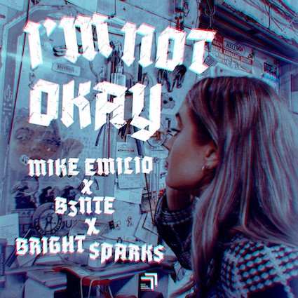 Artwork - Mike Emilio, B3nte, Bright Sparks - I'm not okay_m