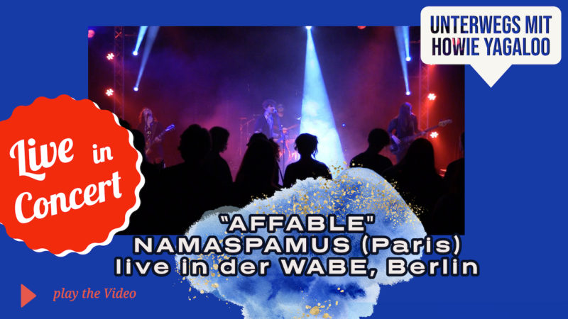 Namaspamus live in der Wabe - Credit: Michael Weiner/Yagaloo